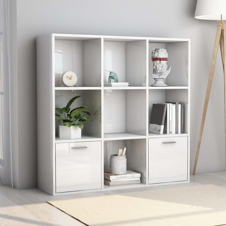 Book Cabinet 98X30X98 Cm Engineered Wood