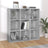 Book Cabinet 98X29X97.5 Cm Engineered Wood
