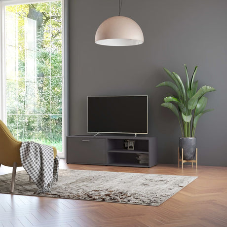 Tv Cabinet 120X34X37 Cm Engineered Wood