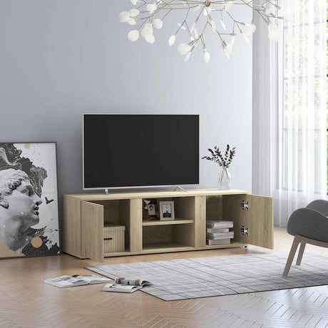 Tv Cabinet 120X34X37 Cm Engineered Wood
