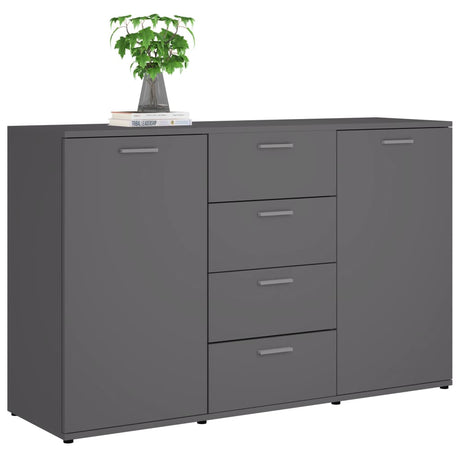 Sideboard 120X35.5X75 Cm Engineered Wood