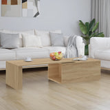 Coffee Table 150X50X35 Cm Engineered Wood