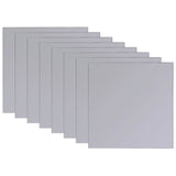 Frameless Mirror Tiles Glass 16 Pcs 20.5 Cm