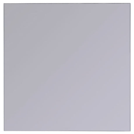Frameless Mirror Tiles Glass 16 Pcs 20.5 Cm