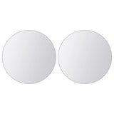 16 Pcs Mirror Tiles Round Glass