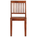 Dining Chairs 6 Pcs Solid Mango Wood
