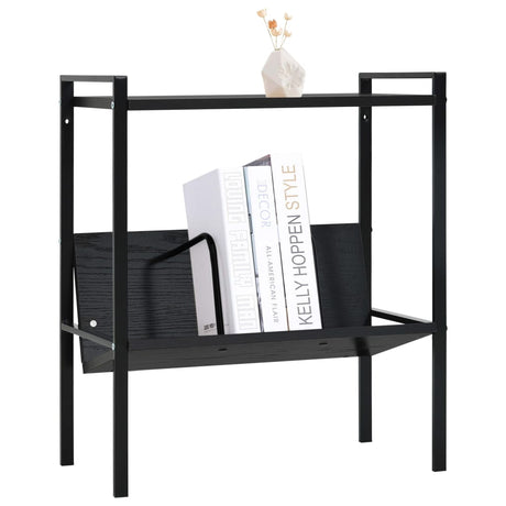 2-Layer Book Shelf 52X28X59 Cm Engineered Wood