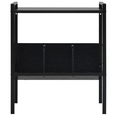 2-Layer Book Shelf 52X28X59 Cm Engineered Wood