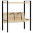 2-Layer Book Shelf 52X28X59 Cm Engineered Wood
