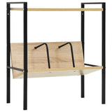 2-Layer Book Shelf 52X28X59 Cm Engineered Wood