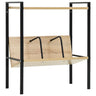2-Layer Book Shelf 52X28X59 Cm Engineered Wood