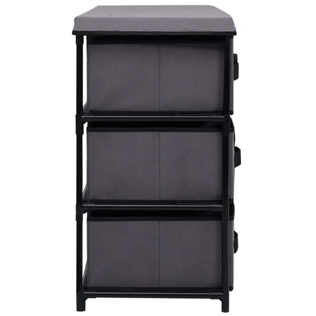 Storage Cabinet With 6 Drawers 55X29X55 Cm Steel