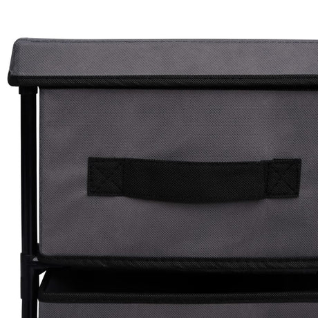 Storage Cabinet With 6 Drawers 55X29X55 Cm Steel