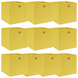 Storage Boxes With Lids 4 Pcs Grey 32X32X32 Cm Fabric