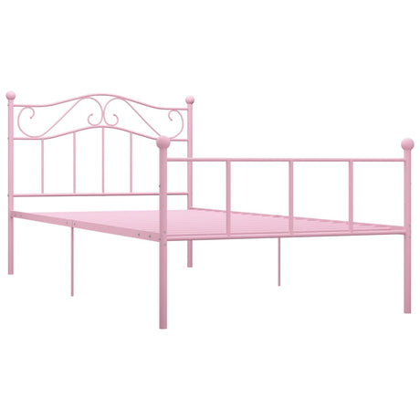 284538  Bed Frame Without Mattress Metal