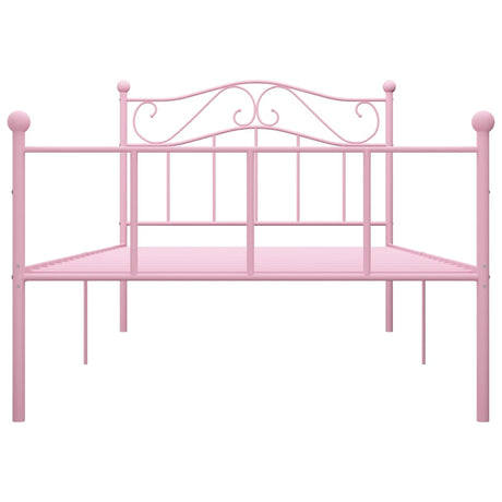 284538  Bed Frame Without Mattress Metal