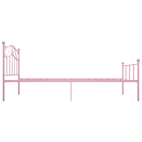 284538  Bed Frame Without Mattress Metal