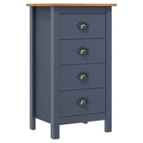 Sideboard Hill White Solid Pine Wood