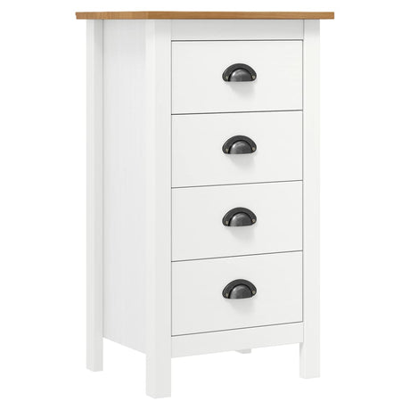 Sideboard Hill White Solid Pine Wood
