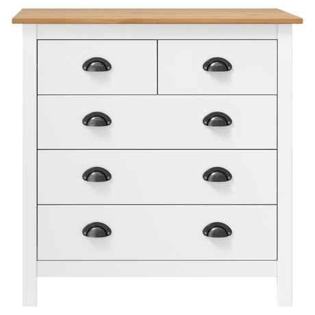 Sideboard Hill White Solid Pine Wood