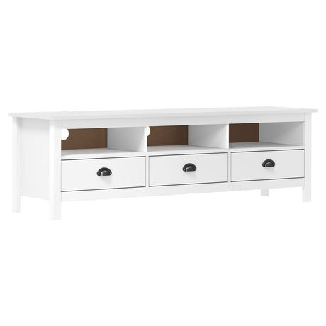 Tv Cabinet Hill Honey 158X40X47 Cm Solid Pine Wood