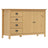Sideboard Hill 130X40X80 Cm Solid Pine Wood