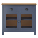 Sideboard Hill 90X40X80 Cm Solid Pine Wood