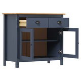 Sideboard Hill 90X40X80 Cm Solid Pine Wood
