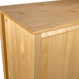 2-Door Wardrobe Hill 89x50x170 cm Solid Pine Wood