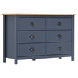 Sideboard Hill 125X40X80 Cm Solid Pine Wood