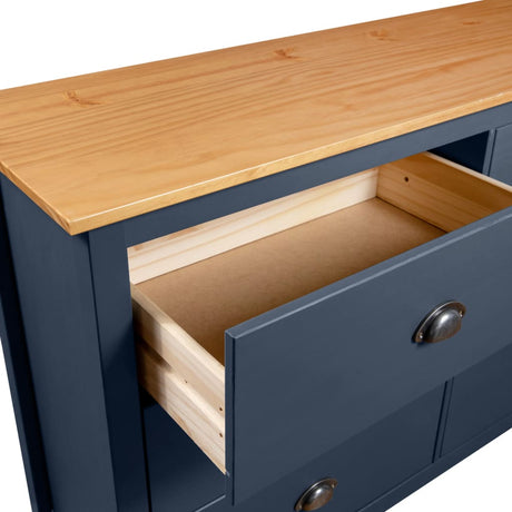 Sideboard Hill 125X40X80 Cm Solid Pine Wood