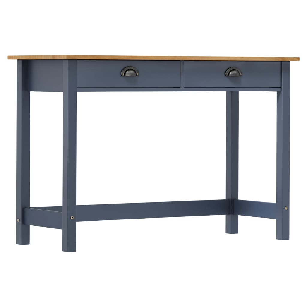 Console Table Hill With 2 Drawers 110X45X74 Cm Solid Pine Wood