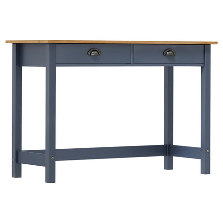 Console Table Hill With 2 Drawers 110X45X74 Cm Solid Pine Wood