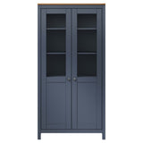 Highboard Hill 85X37X170.5 Cm Solid Pine Wood