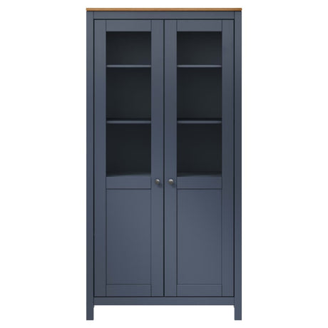Highboard Hill 85X37X170.5 Cm Solid Pine Wood