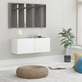Tv Wall Cabinet 120X30X30 Cm Engineered Wood