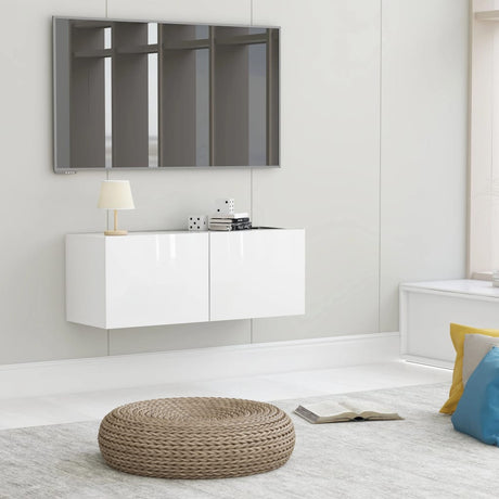 Tv Wall Cabinet 120X30X30 Cm Engineered Wood