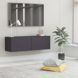 Tv Wall Cabinet 120X30X30 Cm Engineered Wood