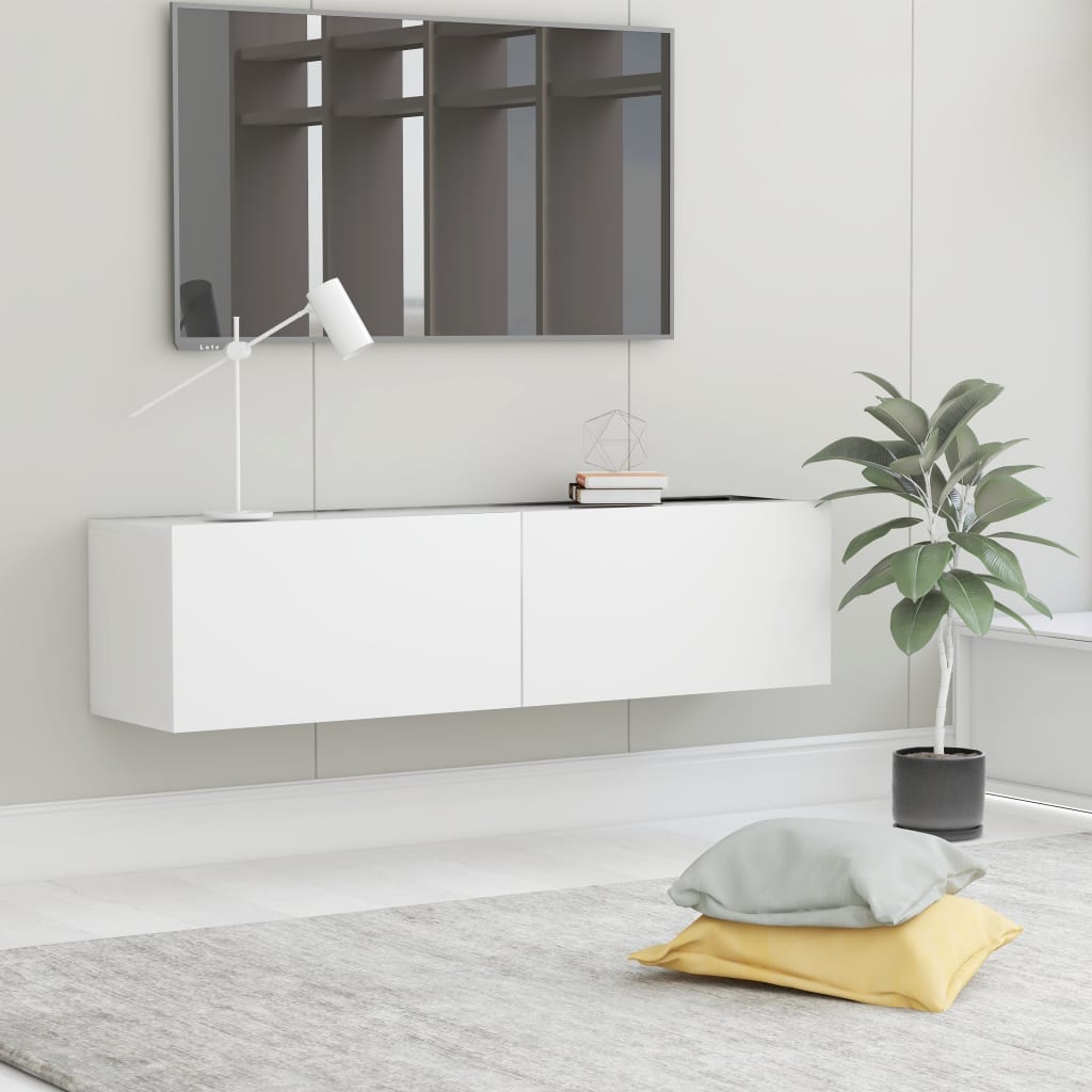 Tv Wall Cabinet 120X30X30 Cm Engineered Wood
