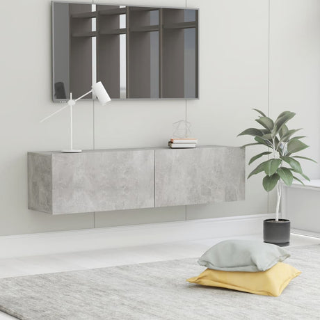 Tv Wall Cabinet 120X30X30 Cm Engineered Wood