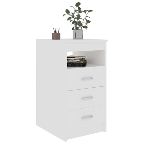 Drawer Cabinet 40X50X76 Cm Engineered Wood