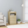 Drawer Cabinet 40X50X76 Cm Engineered Wood