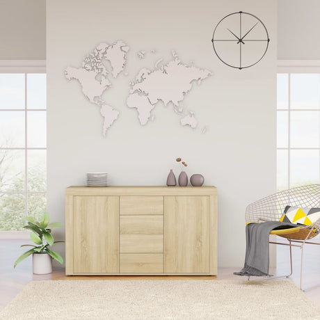 Sideboard 120X36X69 Cm Engineered Wood