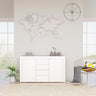 Sideboard 120X36X69 Cm Engineered Wood