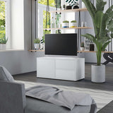 Tv Cabinet 80X34X36 Cm Engineered Wood