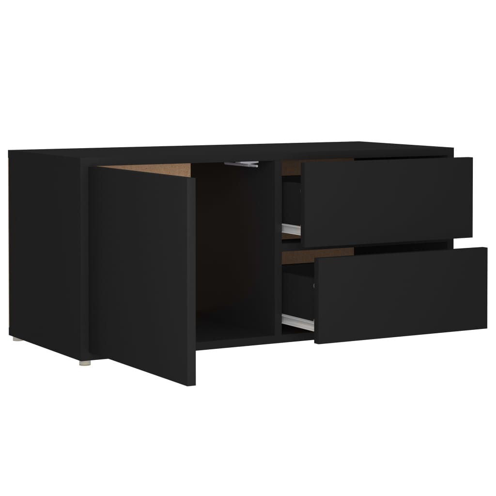 Tv Cabinet 80X34X36 Cm Engineered Wood