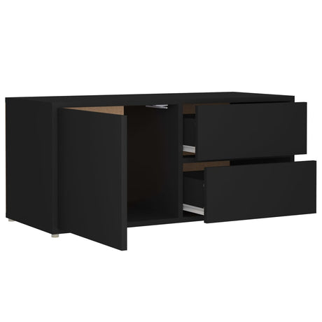 Tv Cabinet 80X34X36 Cm Engineered Wood