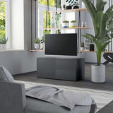 Tv Cabinet 80X34X36 Cm Engineered Wood
