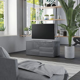 Tv Cabinet 80X34X36 Cm Engineered Wood