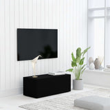 Tv Cabinet 80X34X30 Cm Engineered Wood